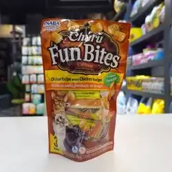 Churu Fun Bites With ( Chicken Recipe Wraps Chicken Recipe ) 3 Packs