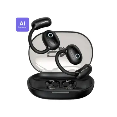 ONIKUMA (T25) Wireless Earbuds – Black Live Translation