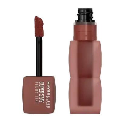Super Stay Teddy Tint Long Lasting Matte Lipstick 20 MASCARA TEAR 5ml _ MAYBELLINE NEW YORK