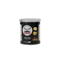Top Chips Hot And Spicy Potato Chips 40 Gm