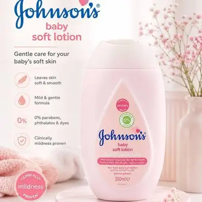Johnson's baby soft lotion 300ml