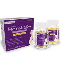 feminivit sr + sustained release capsule (sr) +dha & epa 30sr capsules + 30 softgel capsules