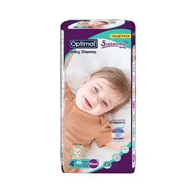 Suprema Economy Diapers No. 4+ Maxi Plus - 40 Pcs