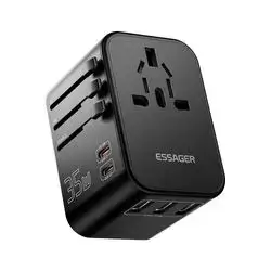 ESSAGER ES-CD31 Series 35W PD3.0 QC3.0 GaN Charger USB A Type C USB C Phone Charger