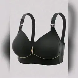 1pcs Women's Minimalist Comfy Wireless Bra - Large