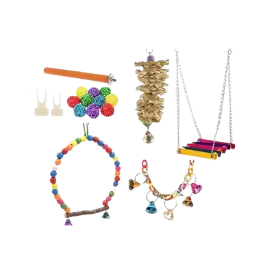 E241 – Bird Toy Set Mix