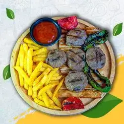 Grilled Meatballs With Fries