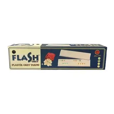flash plastik okey takimi black