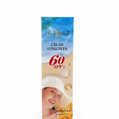 Magic Moon Cream Sunscreen SPF 60+ PA+++
