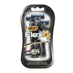 Flex 4 Flexible 4 Blades for Closer Shave 3 Pcs _ Bic