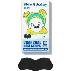 charcoal nose strips 10 pcs - slow s day