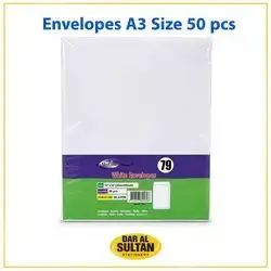Envelopes white A3,50pcs