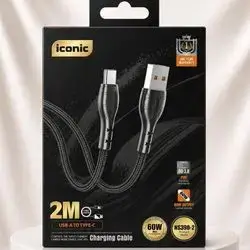 2m usb-a to type-c 60w charging