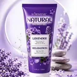 Kormesic Natural Lavender Shower Gel (200ml)