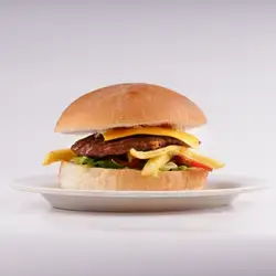 Meat Burger With Cheese