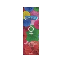 Strawberry Female Passion Lubricant 50ml _ Max Lube