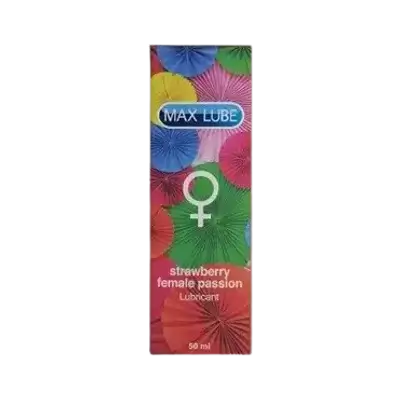 Strawberry Female Passion Lubricant 50ml _ Max Lube