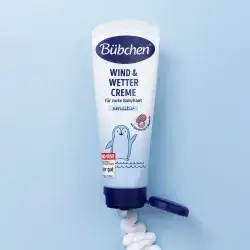 Bübchen wind & weather cream sensitive, 75 ml, Skin protection cream for babies, Protects against wind and moisture