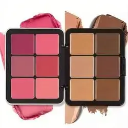 CARLA SECRET 12-color Concealer & Blush Cream Palette