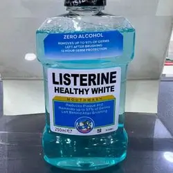 listerine healthy white mouthwash 250ml