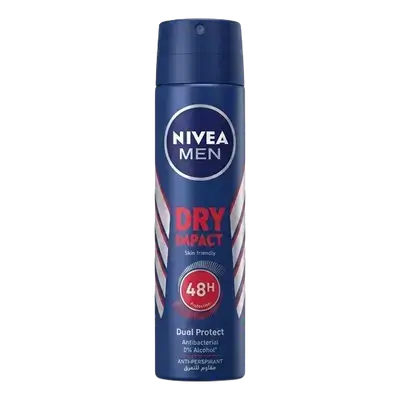 Dry Impact 48H Dual Protect Anti-Perspirant Spray 150ml _ NIVEA