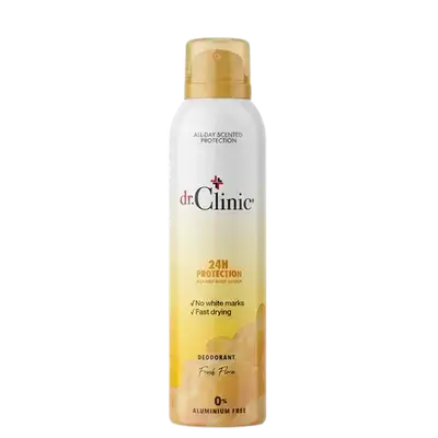 Deodorant Protection 24H Spray Fresh Flora 200ml _ Dr. Clinic