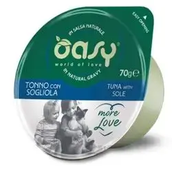 Oasy gravy tuna with sole 70g