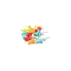 Deli push pins , 23mm, 35pcs