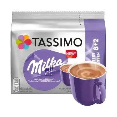 TASSIMO Milka Hot Chocolate – 10 Capsules