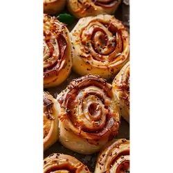 Roll pizza