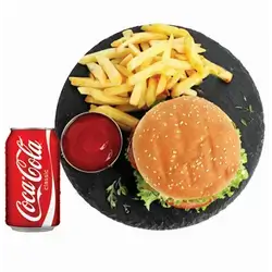 Classic Burger And Fries