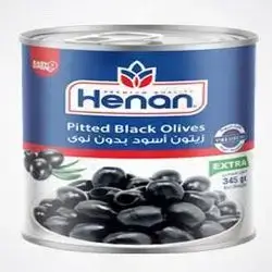 Henan Spanish Pitted Black Olive 825g