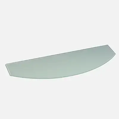 Corner Glass Shelf 350 X 350 Fume