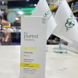 The purest solution sun block 50spf