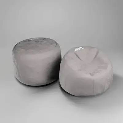 Bean Bag Light Silver - 110Cm