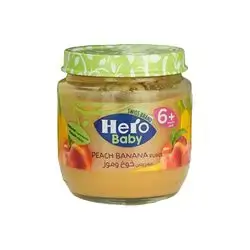Hero Baby Peach Banana Puree 125 Gm