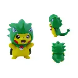 SMALL FIGURE POKEMON PIKACHU 4 EYES E3