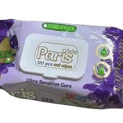 Paris Sensitive Wet Wipes