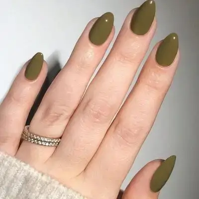 24pcs/Set Short Oval Glossy Nude Color Press-On Nails, Macaron Candy Colors Acrylic Full Cover False Nails