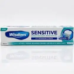 wisdom sensitive with potassium citrate toothpaste 20 ml