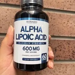 Alpha lipoic acid 600mg (dorado)60 capsul