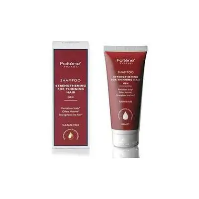 foltene shampoo strengthening for thininig hair men