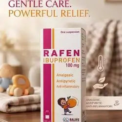 RAFEN IBUPROFEN 100 mg Oral Suspension