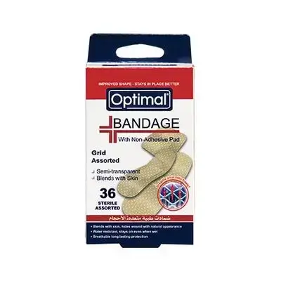Bandages - Grid Assorted (36pcs)