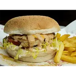 Beef Cheeseburger Sandwich