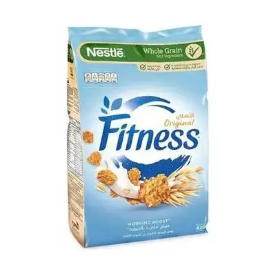 Nestle Cereal Fitness Original Bag (+Gift) 420G//حبوب نستله فيتنس الأصلية 420 جرام