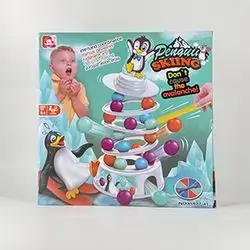 Penguin Skiing Game