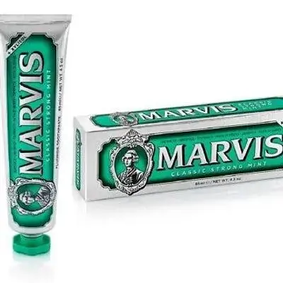 MARVIS ToothPaste Classic Strong Mint - 85ml | مارفيس معجون أسنان بالنعناع الكلاسيكي - 85 مل