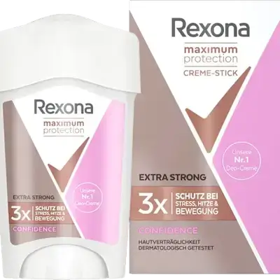 Antiperspirant deodorant cream Maximum Protection Confidence, 45 ml