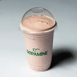Protein shake with Strawberry